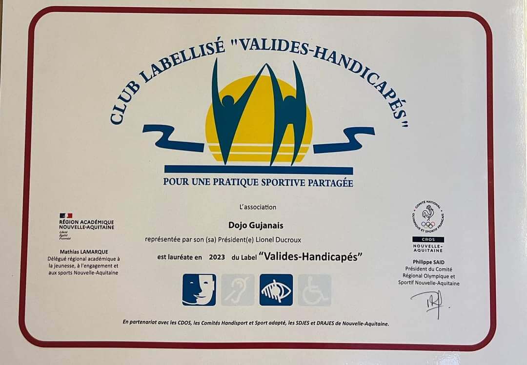 Club Labellisé Valides-Handicapés